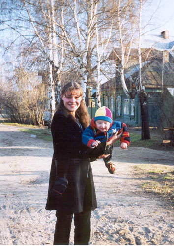 Племянник Андрейка (апрель 2002)